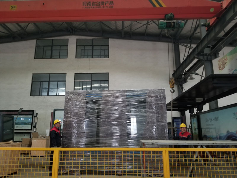 江蘇榮大候車亭廠家發往內蒙古第四批智能公交候車亭發貨記錄