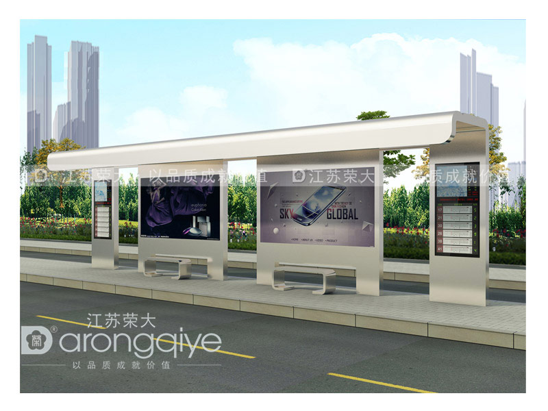 多功能公交候車亭讓我們的出行更智慧便利配圖二