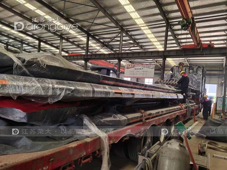 河南仿古公交候車亭發貨配圖一